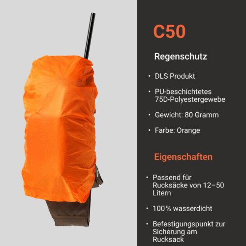 C50 _ Regenschutz Orange